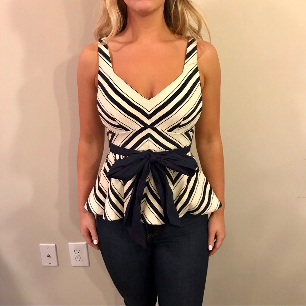 Anthropologie Maeve peplum top - Picture 2 of 5